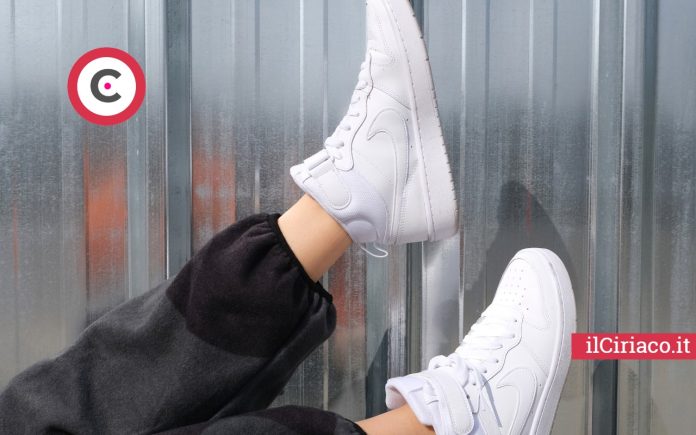 Scarpe da ginnastica bianche segreto nonna ilCiriaco.it