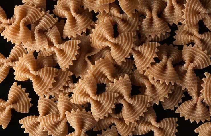 pasta integrale meno calorie