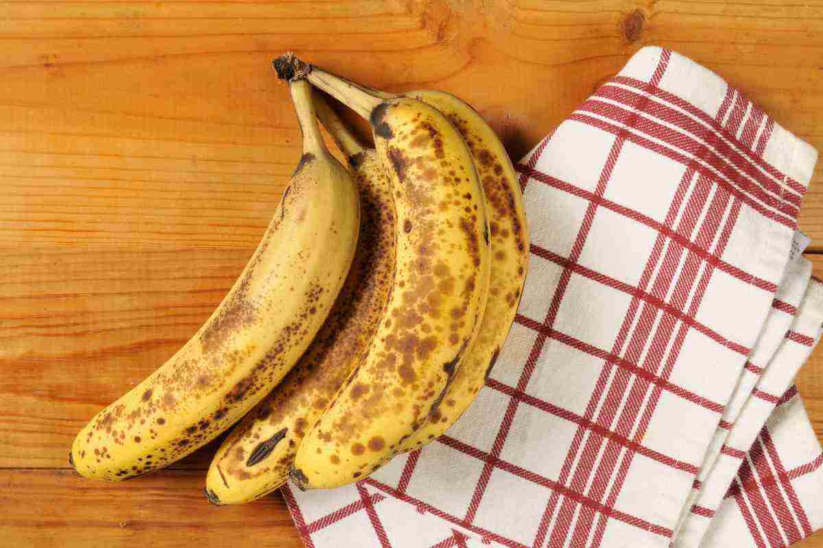 conservare banane in frigo