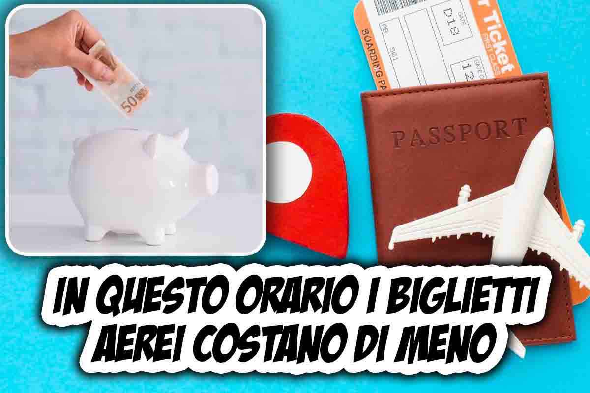 Risparmiare sui biglietti dell'aereo