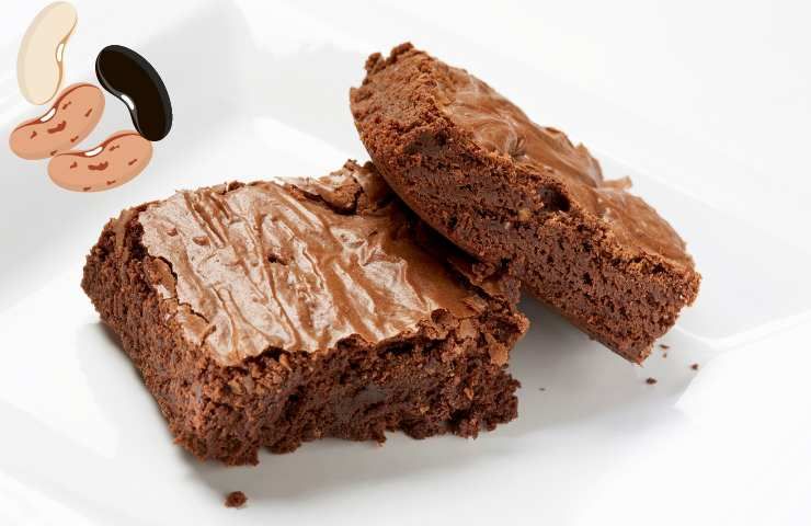 brownies con i fagioli salutari