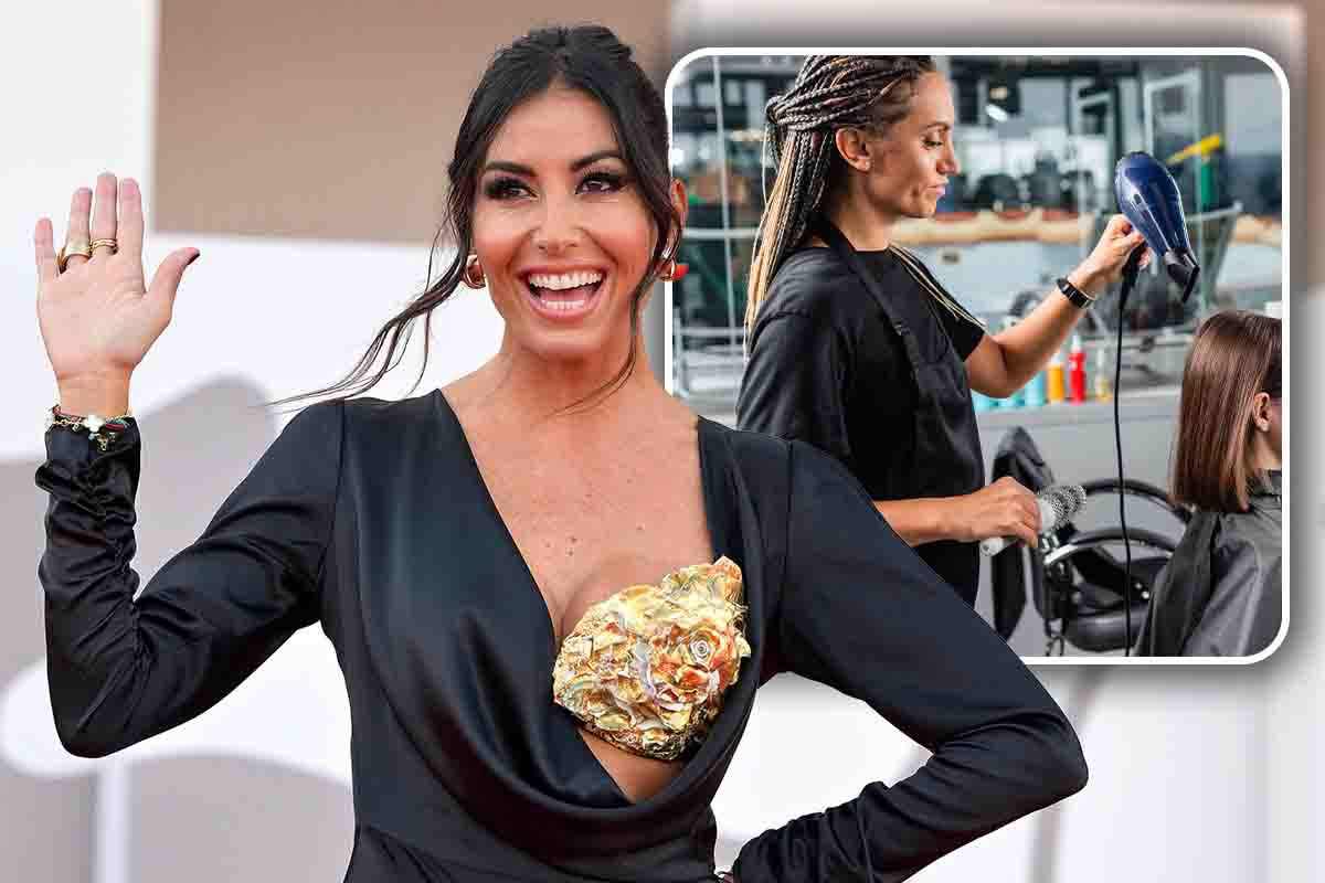 Elisabetta Gregoraci cambio totale look