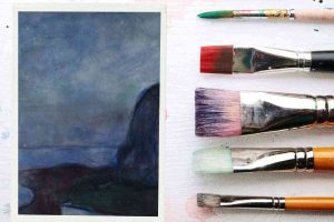 Munch, dettaglio