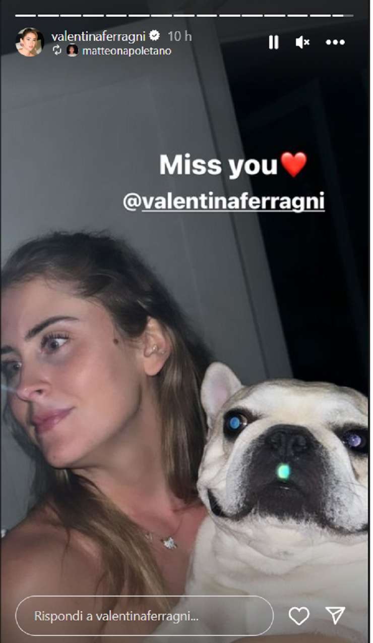 Cane Valentina Ferragni