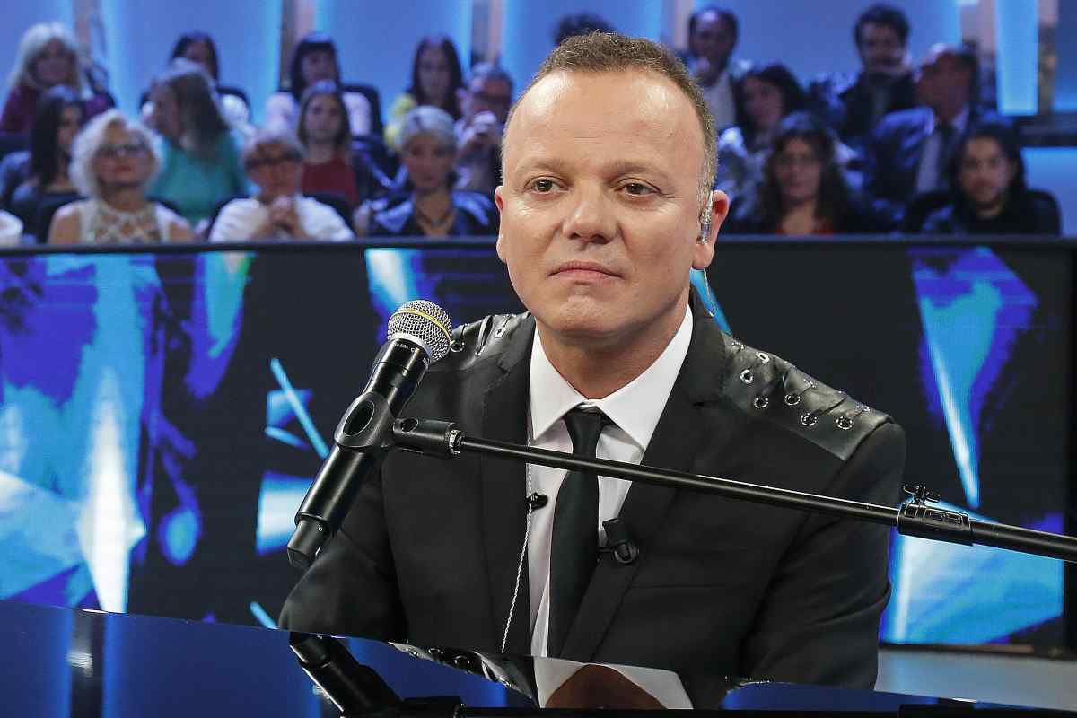 Gigi D'Alessio emozionato