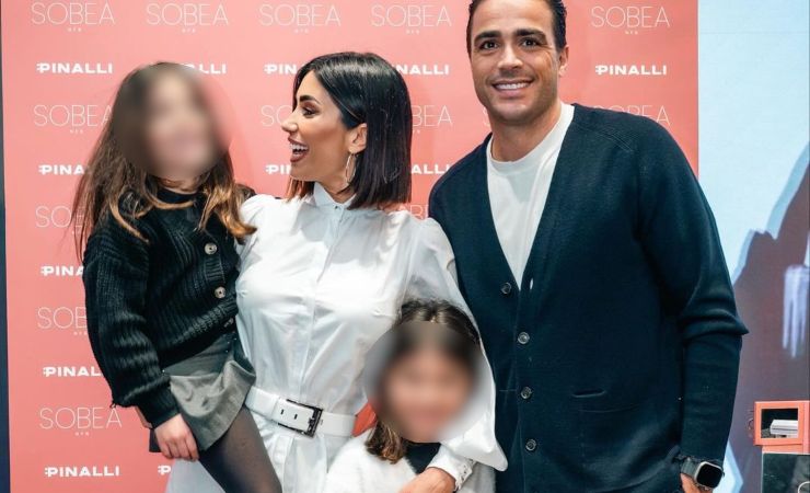 Federica Nargi figlie insieme a mamma e papà