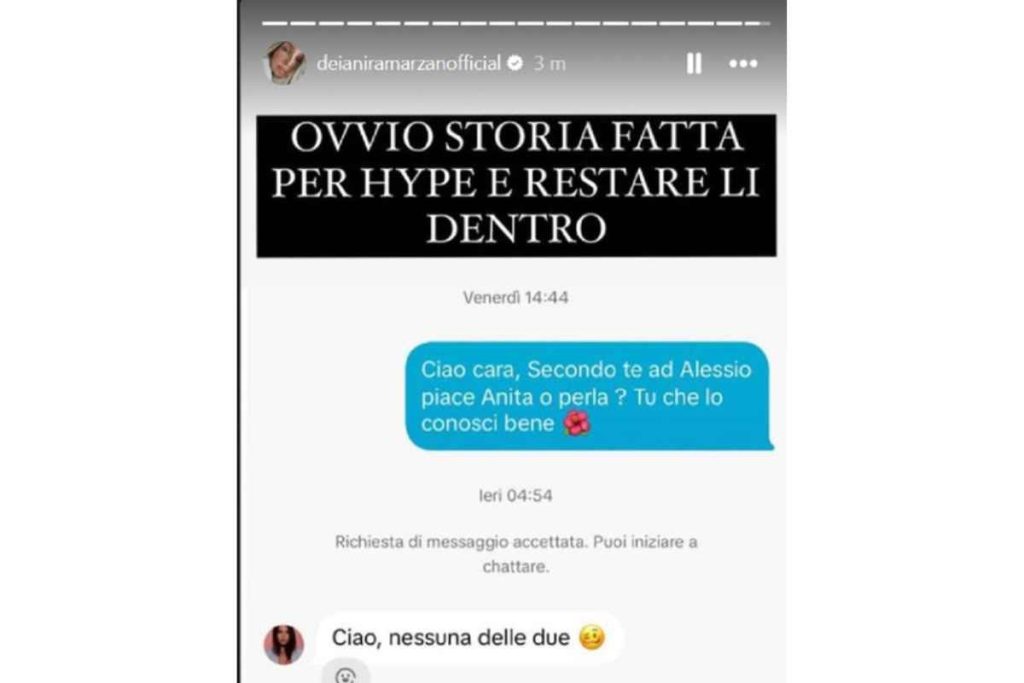 post su ex alessio falsone