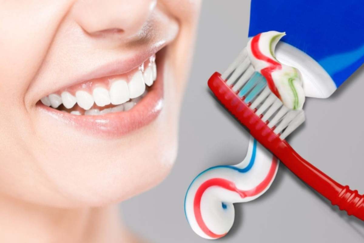 Very white teeth?  No DIY remedy but this substance in toothpaste: immediate results