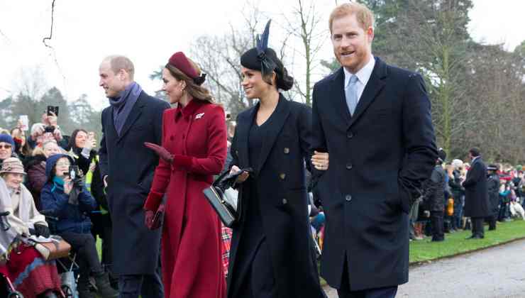 William Kate Harry Meghan Principi di Galles e Duchi di Sussex confronto patrimonio