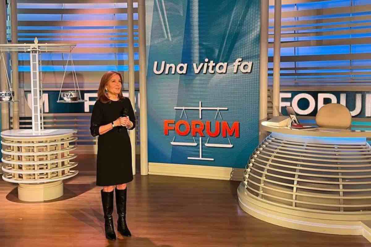 Tensioni durante una delle puntate di Forum