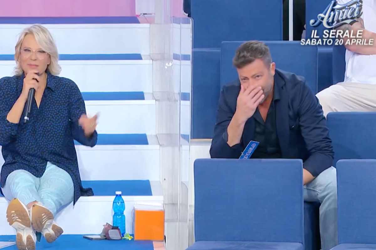 Pierpaolo confessa il suo amore in studio