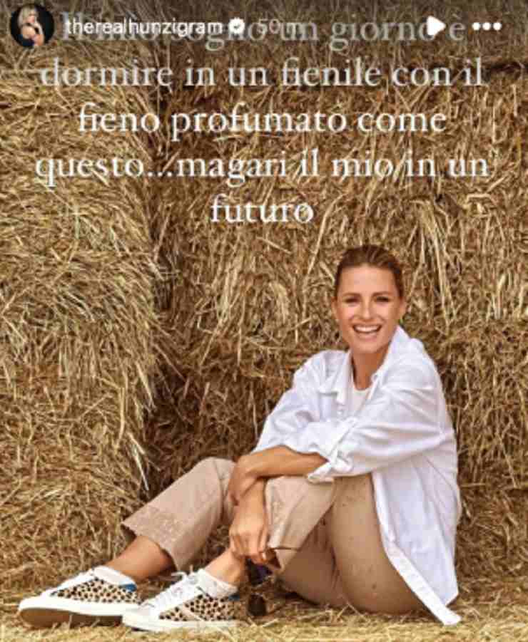 Il grande sogno di Michelle Hunziker svelato sui social